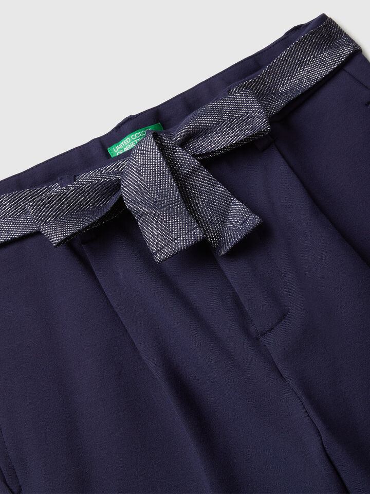 TROUSERS + BELT Junior Girl image number 3